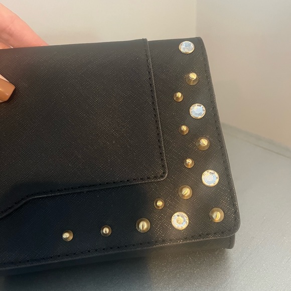 Rebecca Minkoff black studded clutch - Picture 12 of 12
